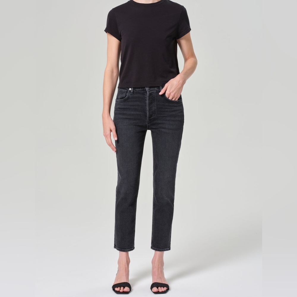 Agolde Riley Crop Jeans